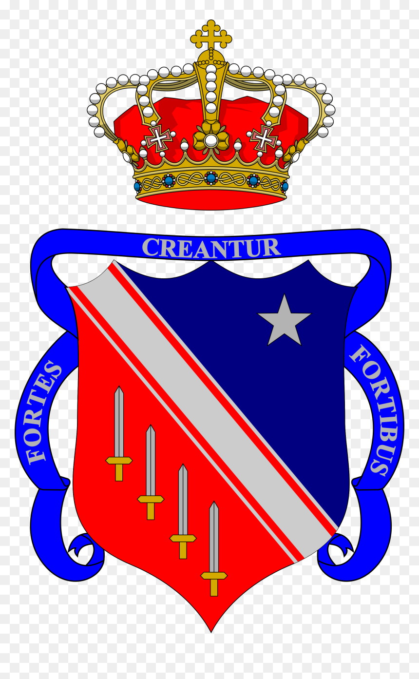 Coa Mil Ita Rgt Fanteria 038 - Corona, HD Png Download - purple crown png