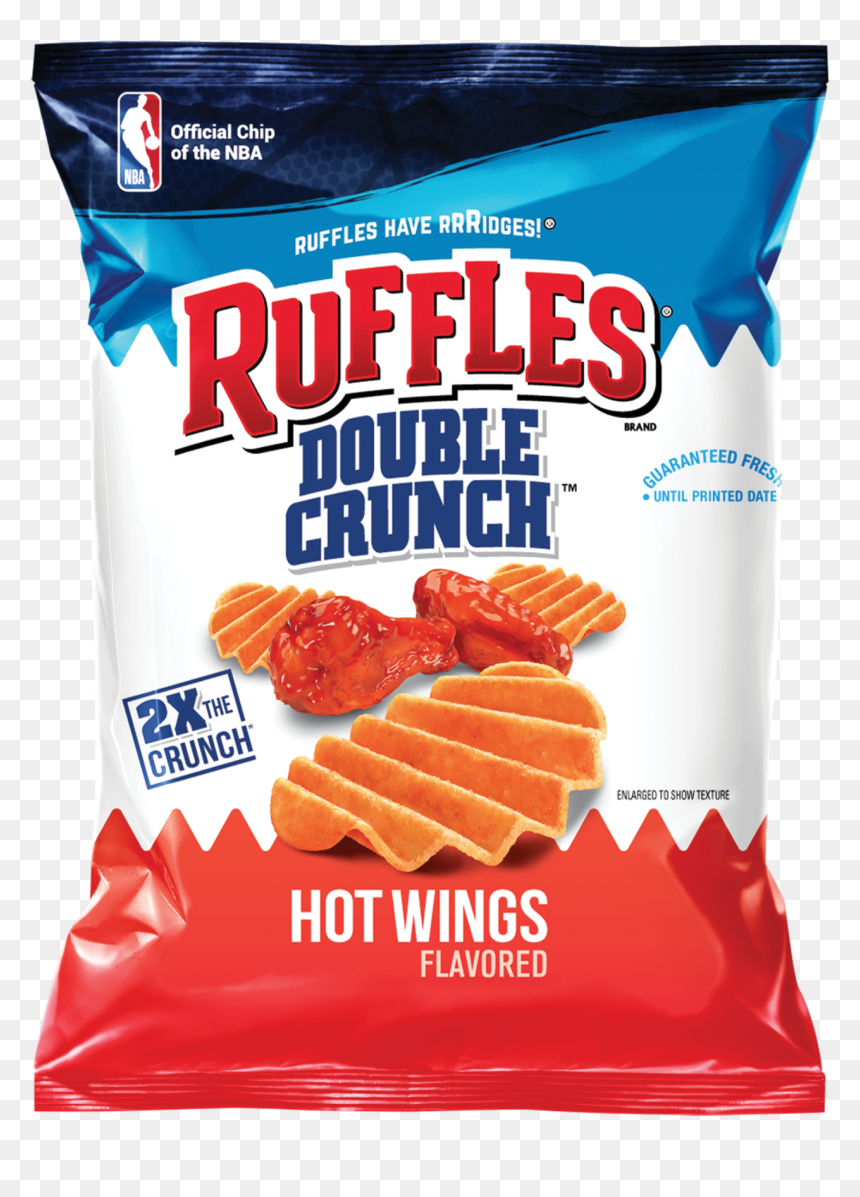 Ruffles Double Crunch Hot Wings - Snack, HD Png Download - hot wings png