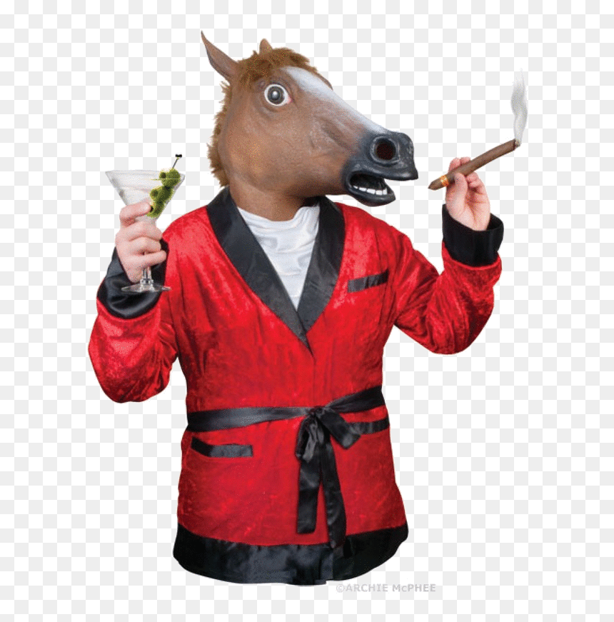 Cabeza De Caballo Para Fiestas, HD Png Download - sad frog png