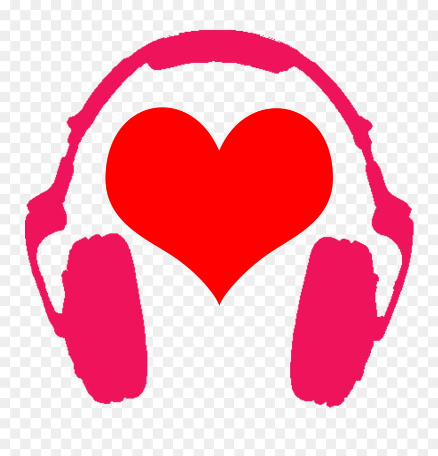 Headphone Transparent Heart - Pacific Islands Club Guam, HD Png Download - anime heart png