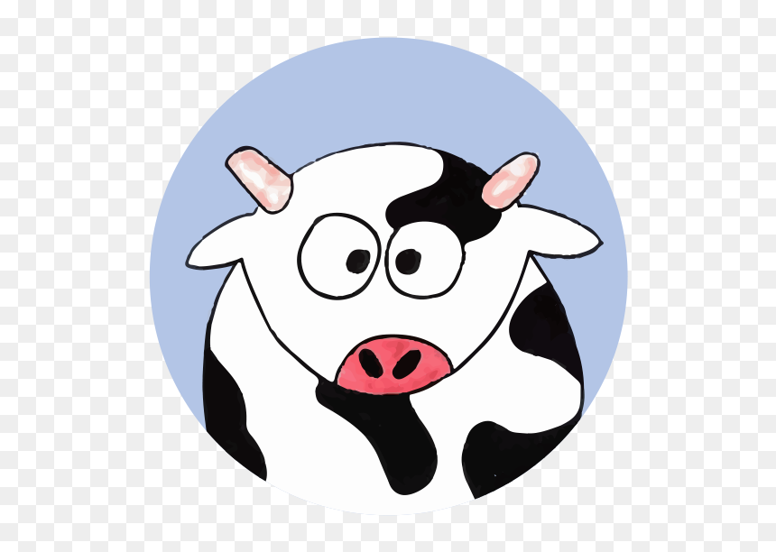 Dairy Cow, HD Png Download - cow icon png