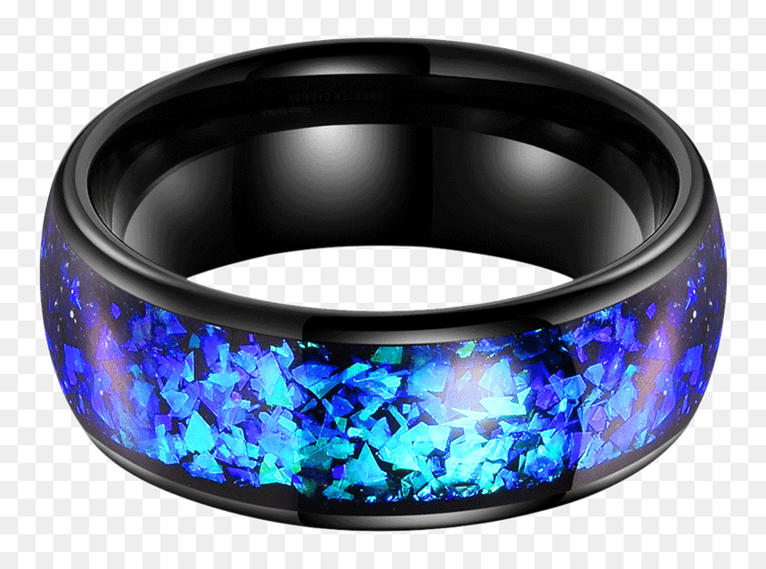 Bangle, HD Png Download - black ring png