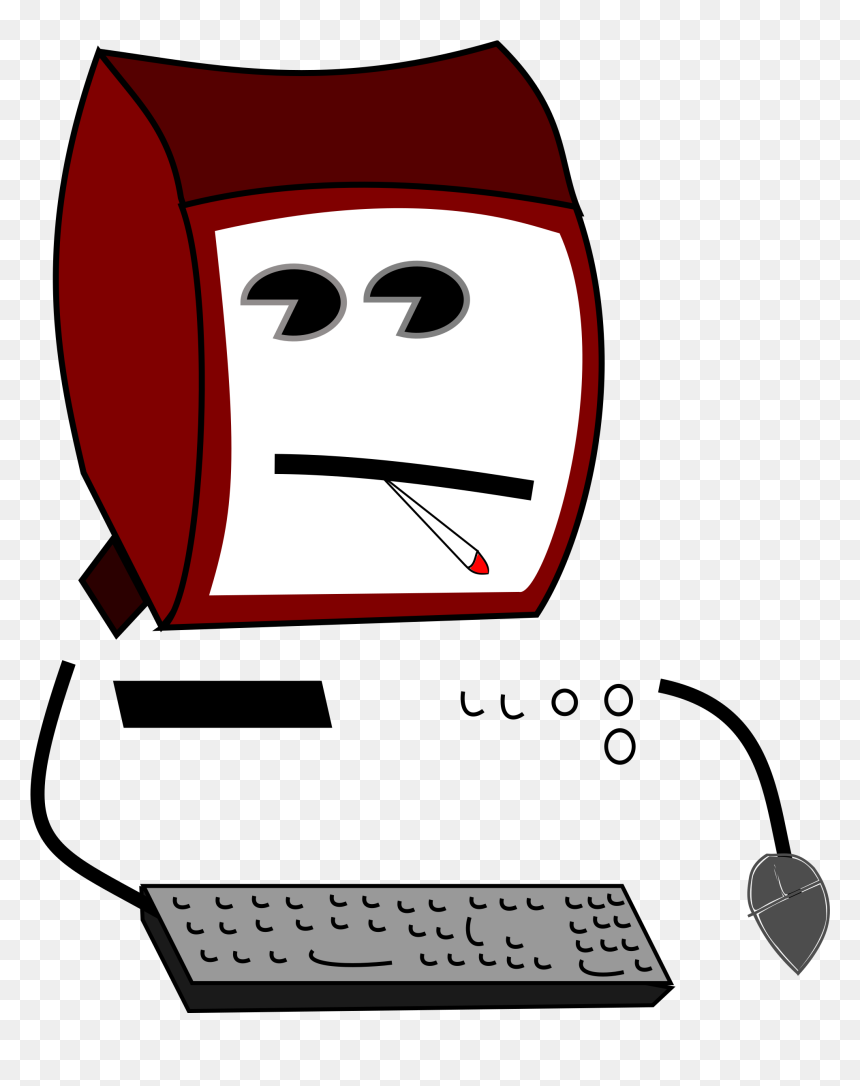 Computadora Clip Arts - Computer Keyboard, HD Png Download - computadora png