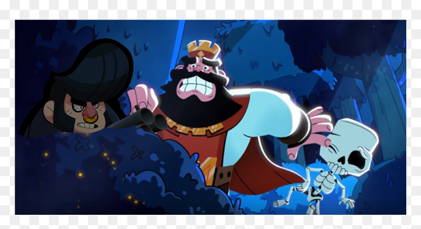 Cartoon, HD Png Download - clash royale king png