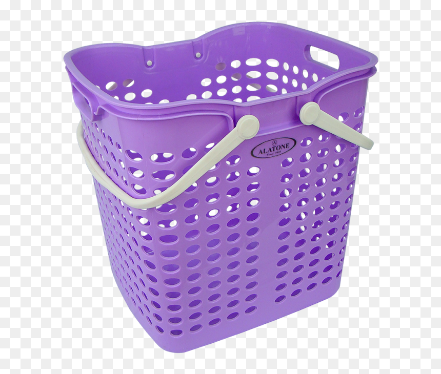 Alatone Plastic Laundry Basket, HD Png Download - laundry basket png