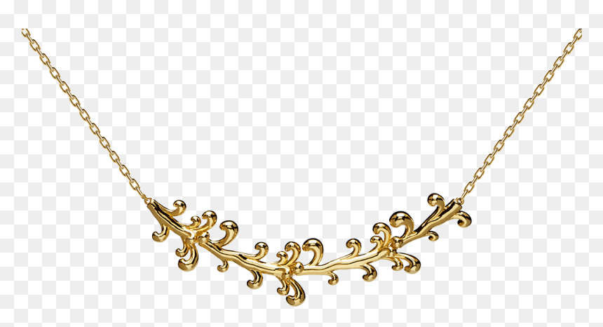 Buy Miami Gold Necklace At P D Paola ® - Gold Heart Necklace Png, Transparent Png - collar png