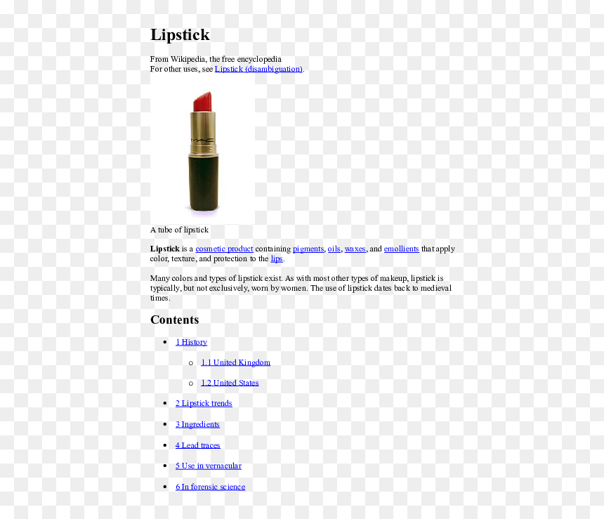 Cylinder, HD Png Download - lipstick smear png