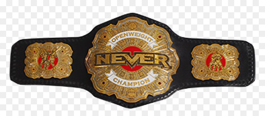 Never Openweight Championship Replica, HD Png Download - championship belt png