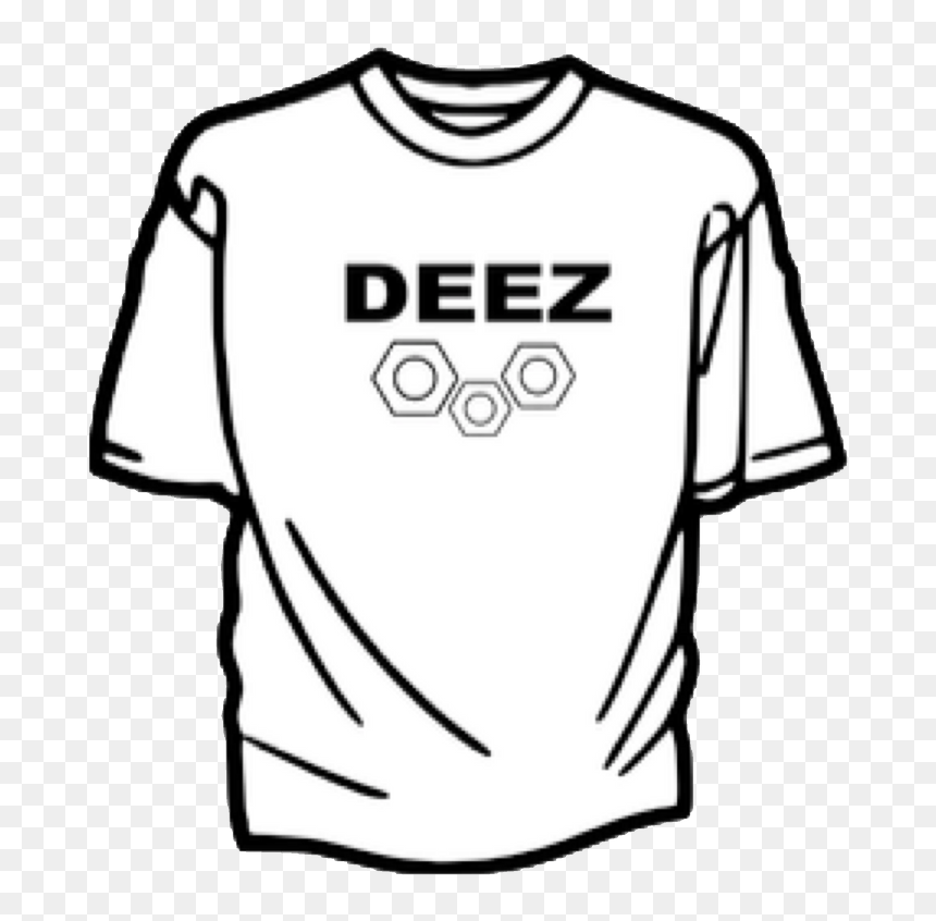 Image Of Deez Nuts T-shirt - T Shirt Clip Art, HD Png Download - deez nuts png