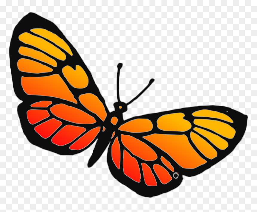 Butterfly Drawing Jumping Cat Download Symbol - Dibujo Para Calar, HD Png Download - jumping cat png