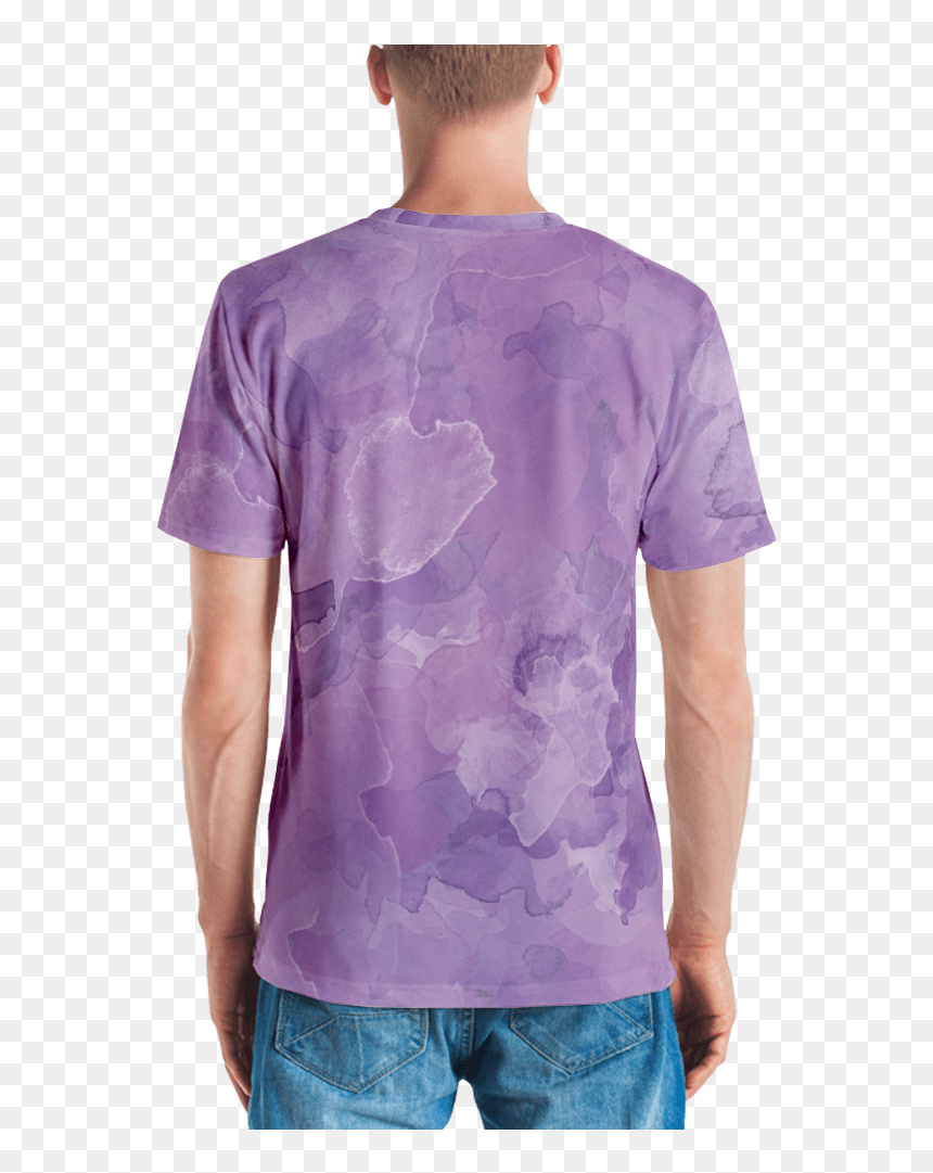Wisteria Watercolor T Shirt T Shirt Zazuze - T-shirt, HD Png Download - wisteria png