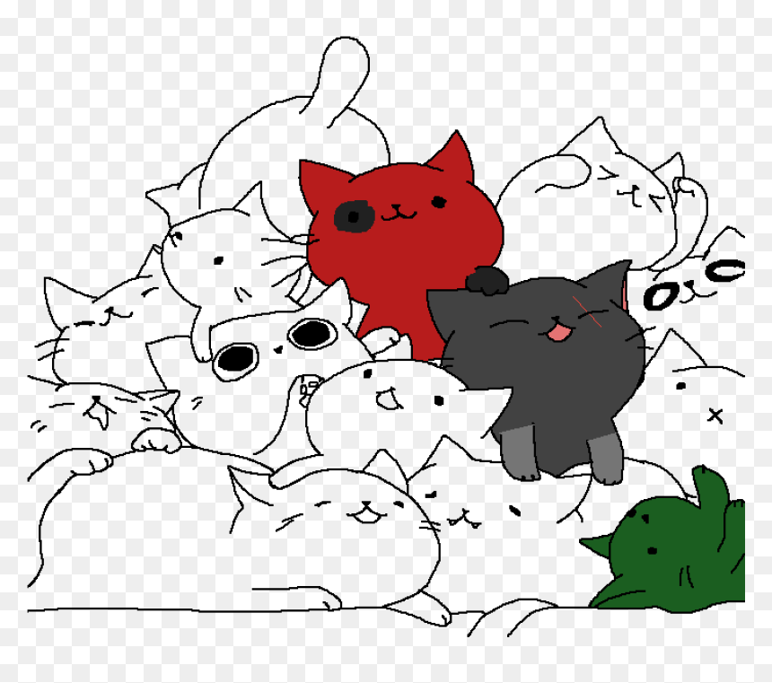 Red And Dark Gray Cat - Cat, HD Png Download - annoying dog png