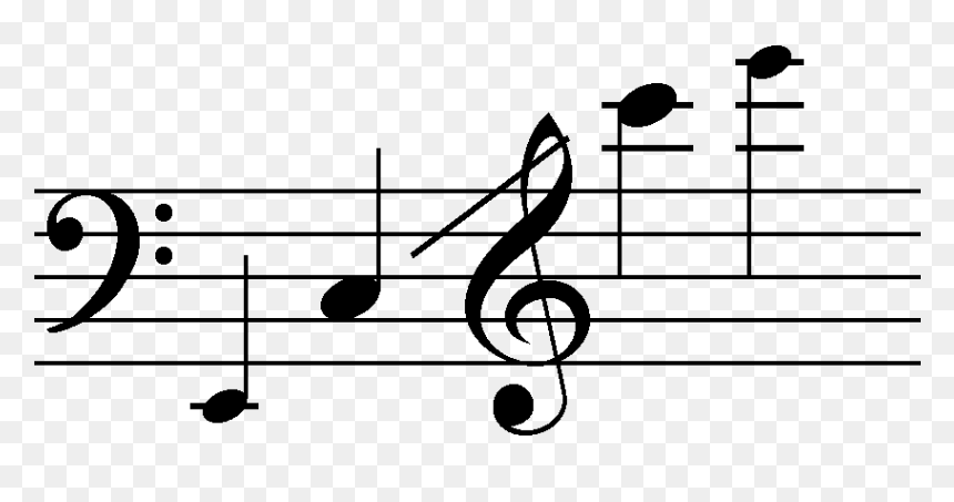 Range Frenchhorn - Bass Clef G, HD Png Download - french horn png
