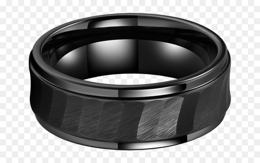 Bangle, HD Png Download - black ring png