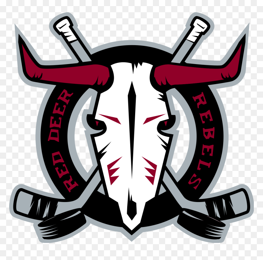 Red Deer Rebels Logo, HD Png Download - rebel png