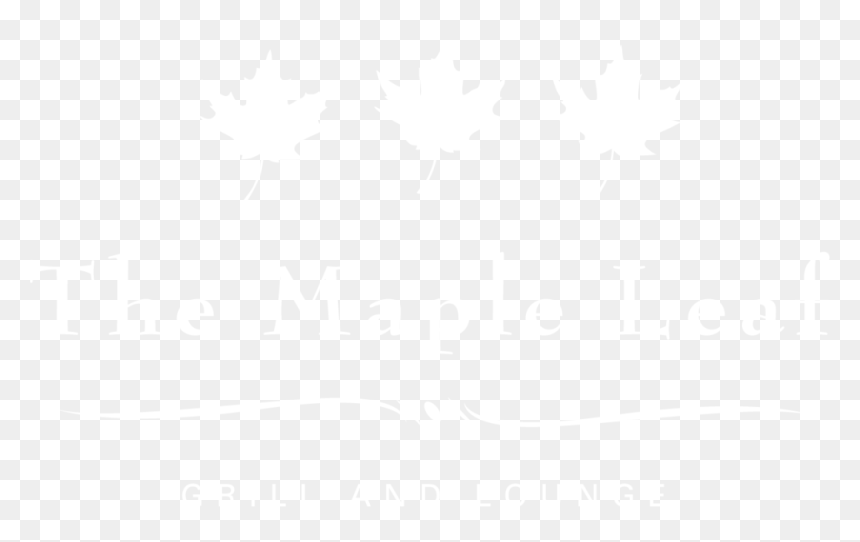 Maple Leaf Logo White - Johns Hopkins Logo White, HD Png Download - canadian maple leaf png