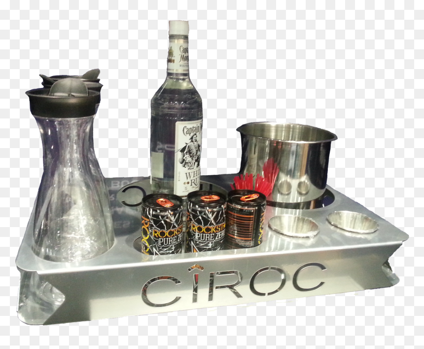 Download Energy 5 Bottle Service Tray Nightclubshop - Liquor, HD Png Download - ciroc bottle png