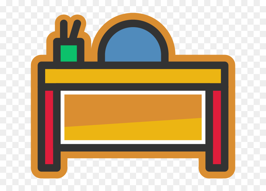 Cis Icon Teacher Desk - 南記粉麵, HD Png Download - teacher icon png