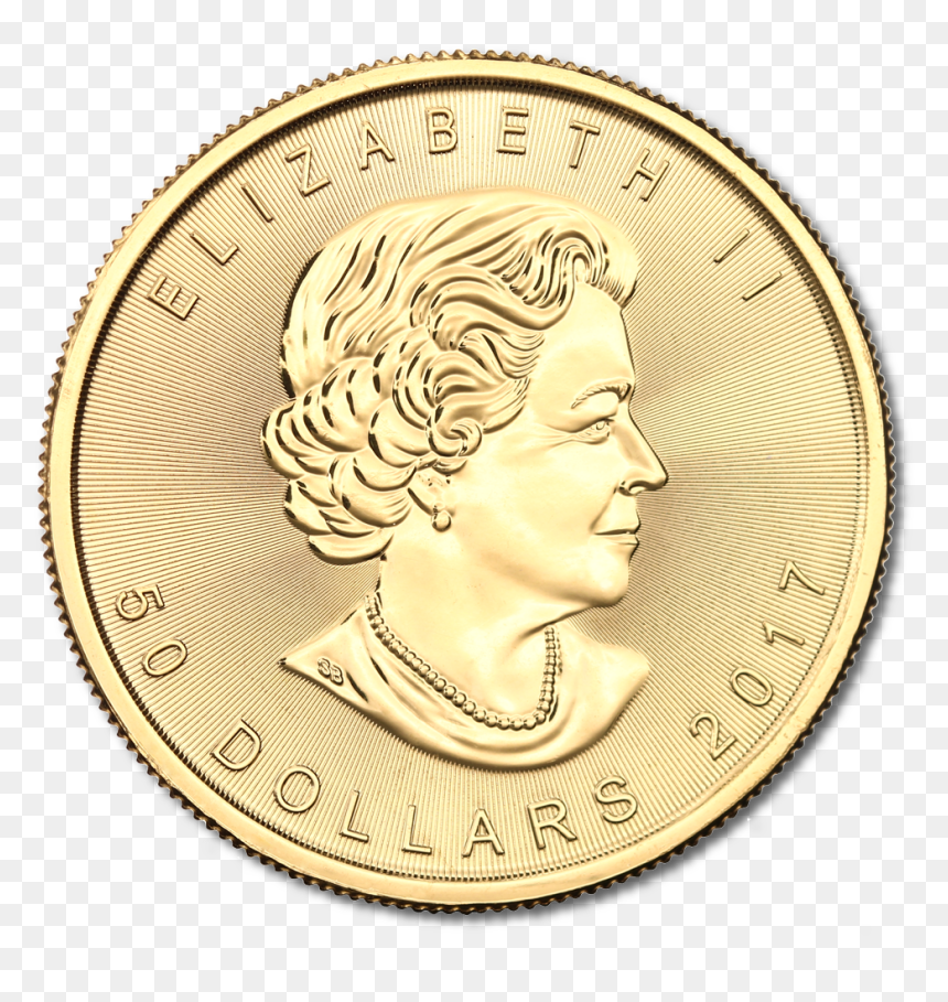1 Oz Maple Leaf Gold 2017 Obverse - Del Frisco's Double Eagle Steakhouse, HD Png Download - canadian maple leaf png