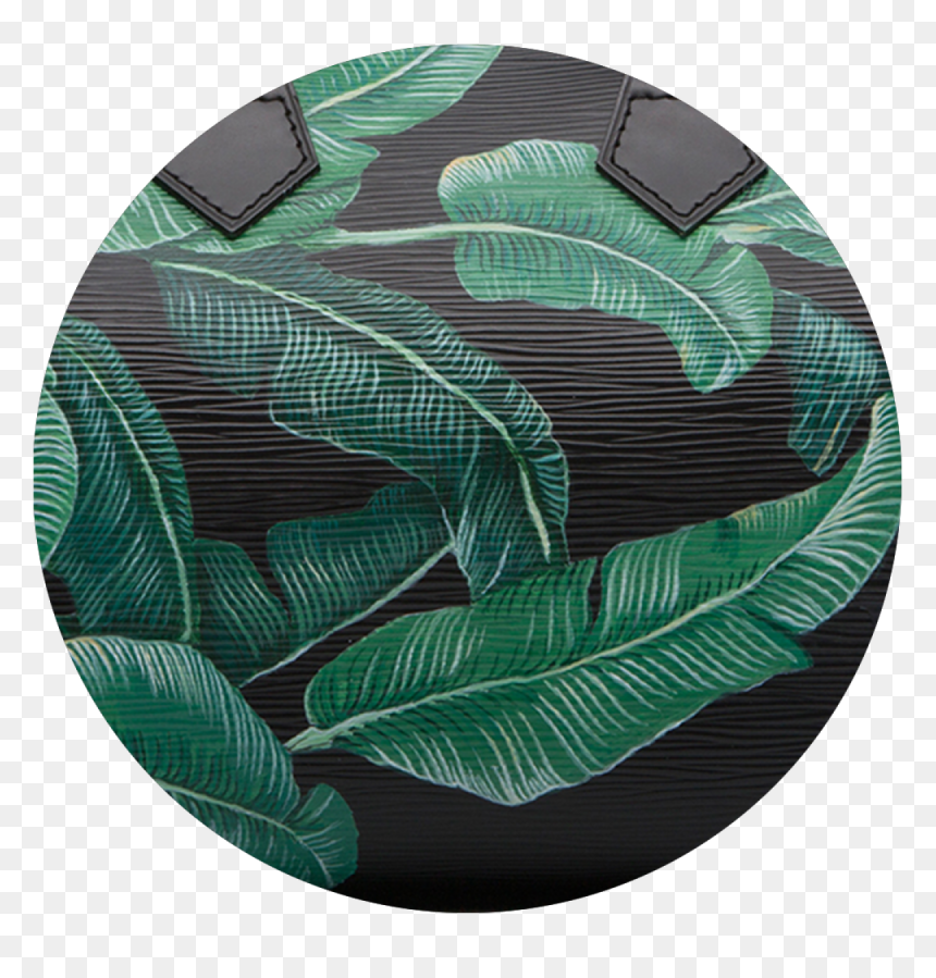 Bag Customisation Banana Leaves - Circle, HD Png Download - banana leaves png