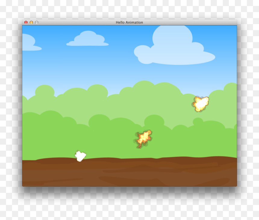 Multiple Explosions On Screen - Cartoon, HD Png Download - animation png