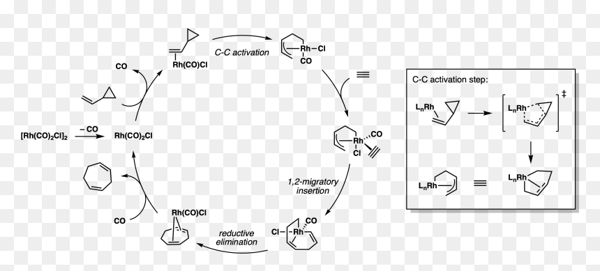 Rh Cycle - 5 2 Cycloaddition, HD Png Download - cycle png
