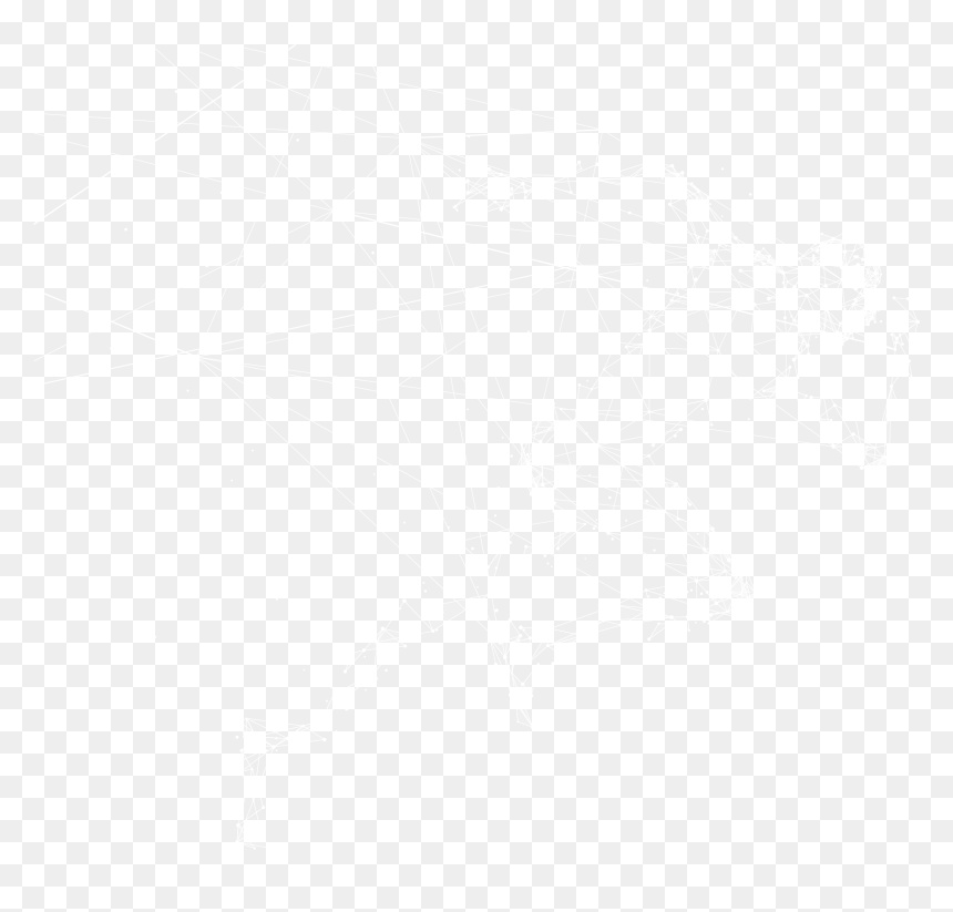 Running Man Connected Dots 2 Png White - Johns Hopkins Logo White, Transparent Png - white dots png