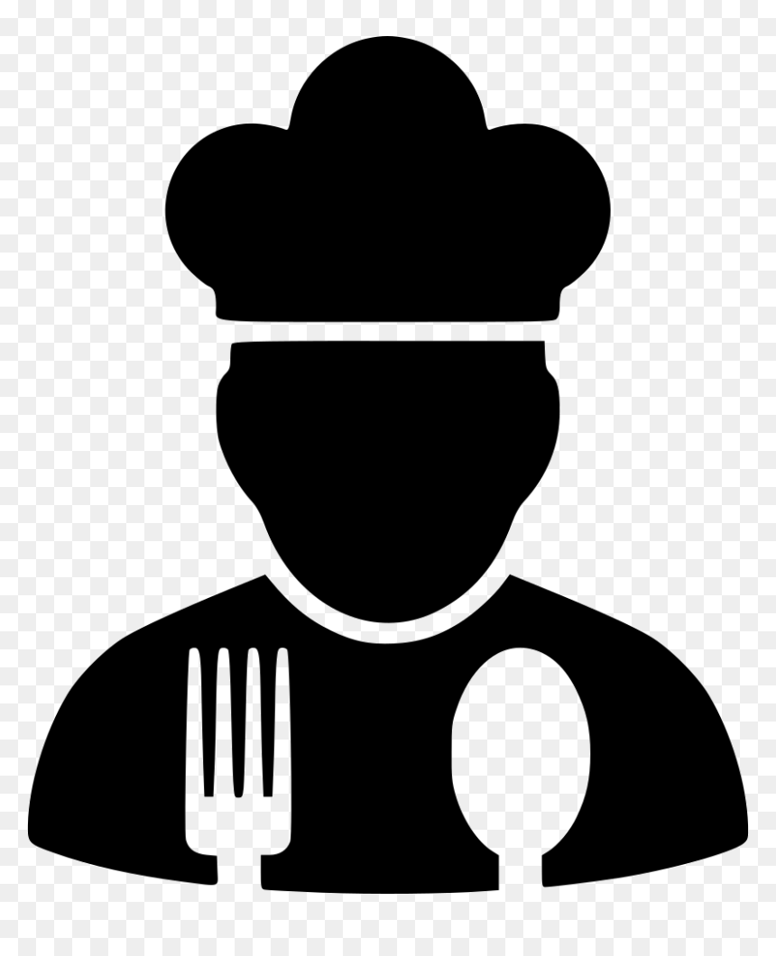 Cook - Cook Black And White, HD Png Download - cook png
