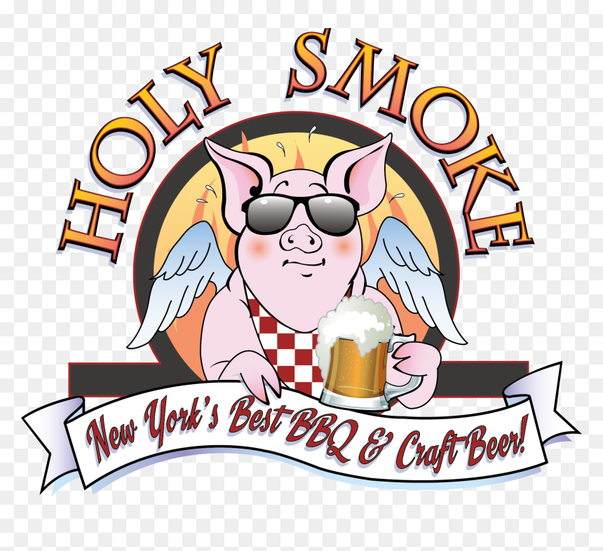 Cafe Vector Coffee Shop - Holy Smokes Bbq Logo, HD Png Download - coffee smoke png
