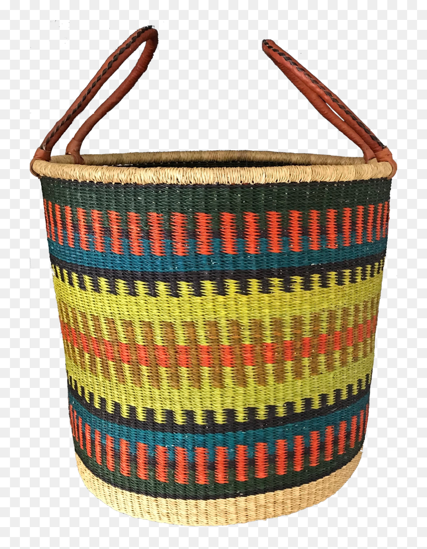African Hand Woven Laundry Hamper / Basket In Australia - African Laundry Baskets Australia, HD Png Download - laundry basket png
