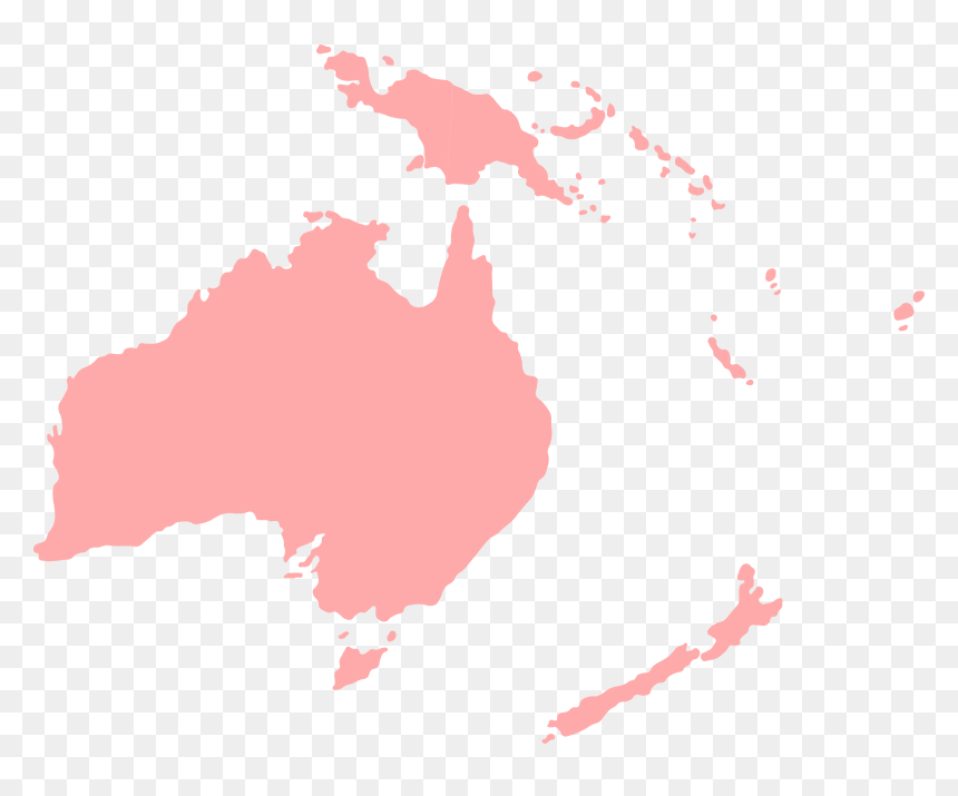 All Photo Png Clipart - Continent Of Australia Png, Transparent Png - world map outline png