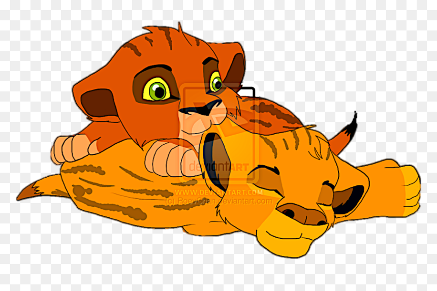 Transparent Mufasa Clipart - Baby Mufasa And Taka, HD Png Download - mufasa png