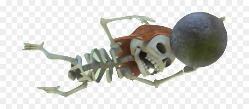 Clash Of Clans Skeleton With Bomb Clip Arts - Bomb Skeleton Clash Of Clans, HD Png Download - hog rider png