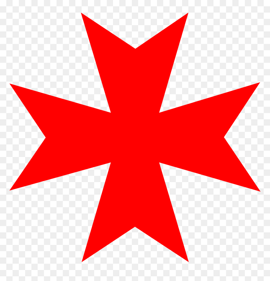 Free Maple Leaf Clipart, HD Png Download - maltese cross png