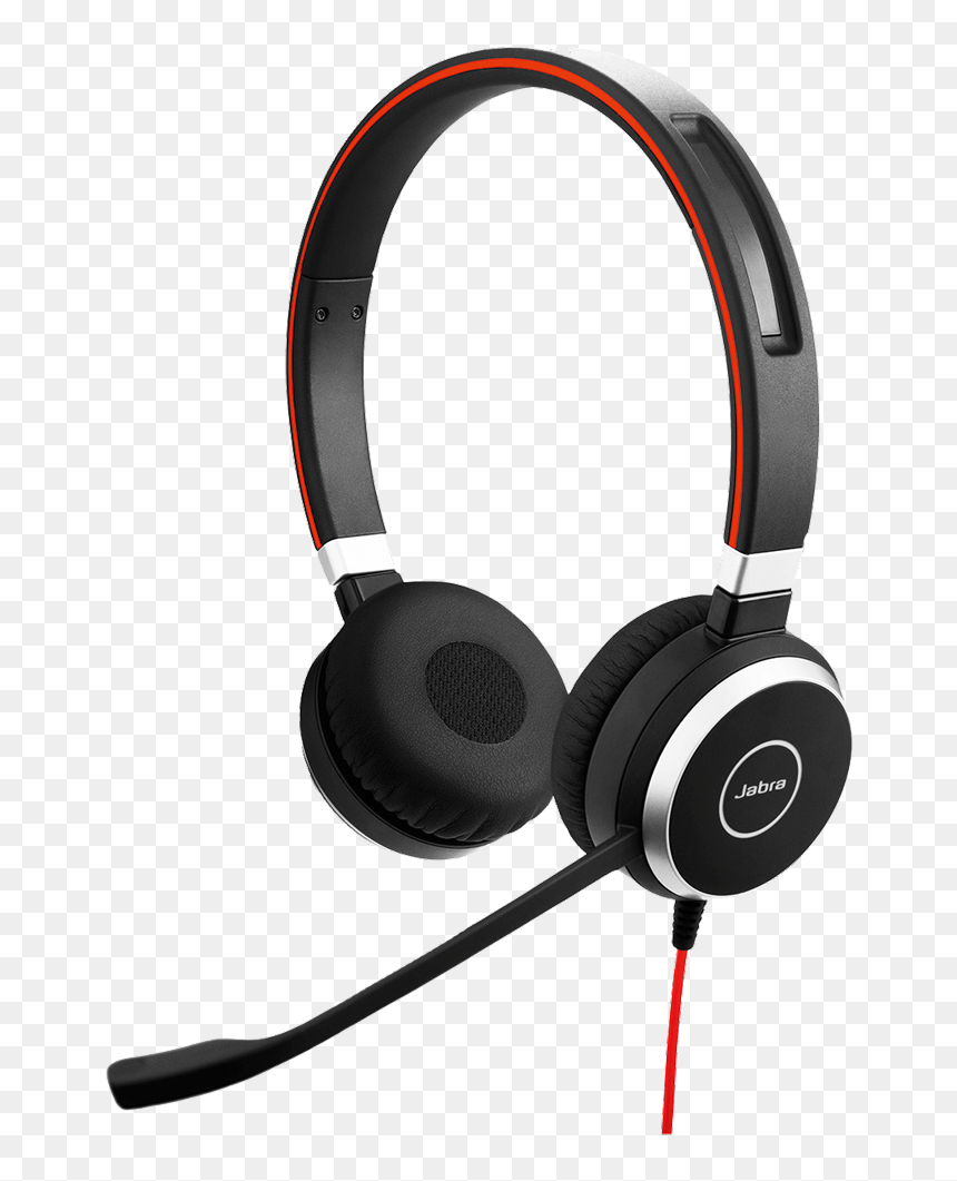 Jabra Evolve 40 Ms Stereo, HD Png Download - stereo png