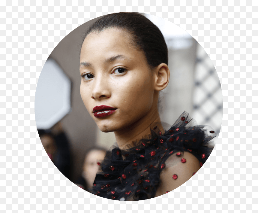 Pro Fashion Runway Makeup Course Los Angeles Giambattista - Girl, HD Png Download - lipstick smear png
