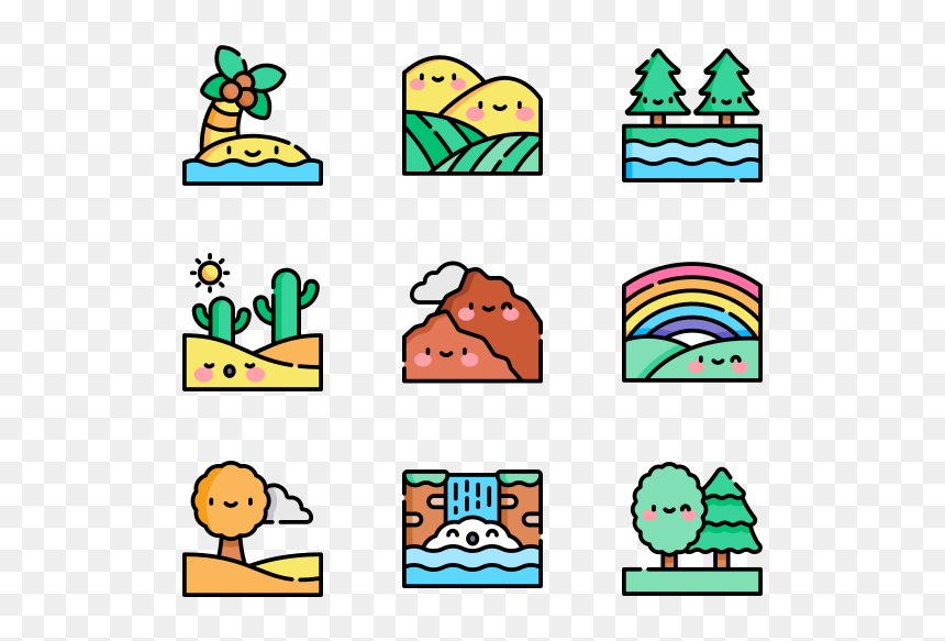Clip Art, HD Png Download - kawaii faces png