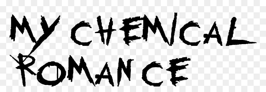 My Chemical Romance Font, HD Png Download - my chemical romance png