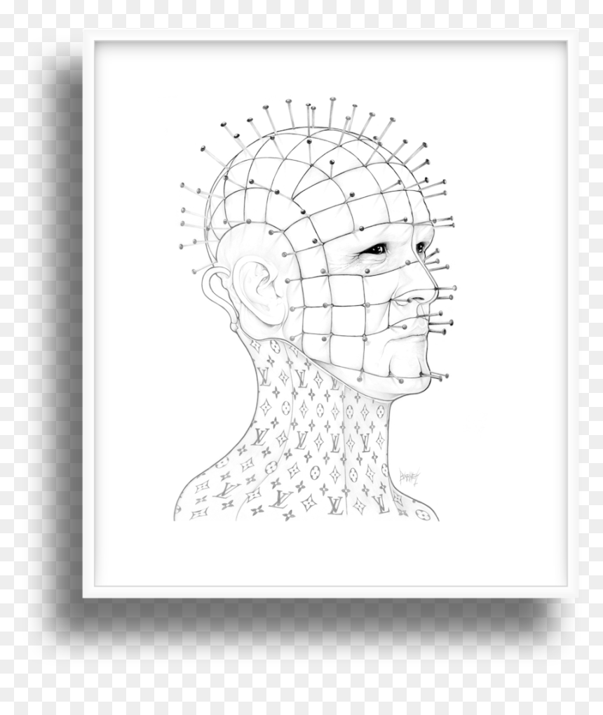 Bryan Barnes Art Director Artist Hyper Realistic Pencil - Bryan Barnes Art Director, HD Png Download - pinhead png