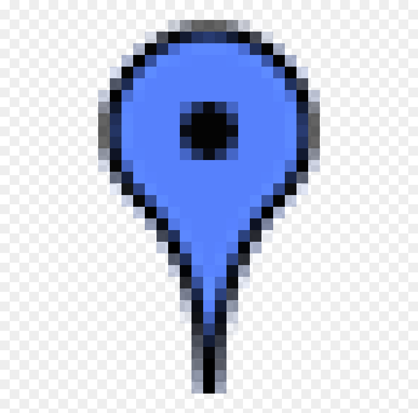 Emoticon , Png Download - Pixel Art Smiley, Transparent Png - blue dot png