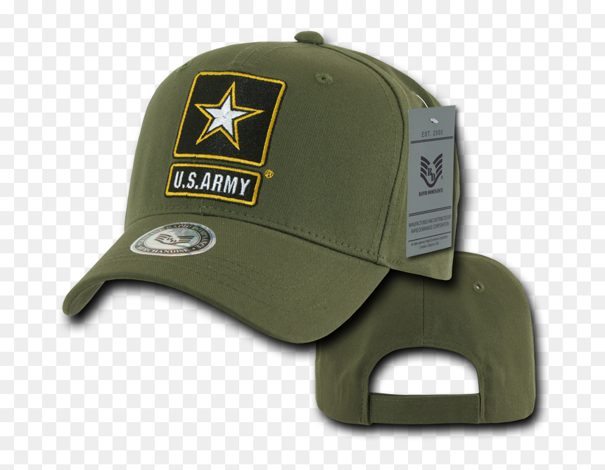Rapid Dominance Us Army Cap Hahn"s World Of Surplus - Baseball Cap, HD Png Download - army star png