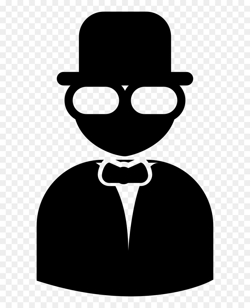 Male With Hat Suit And Tie Comments - Icon Laki Laki Png, Transparent Png - suit and tie png