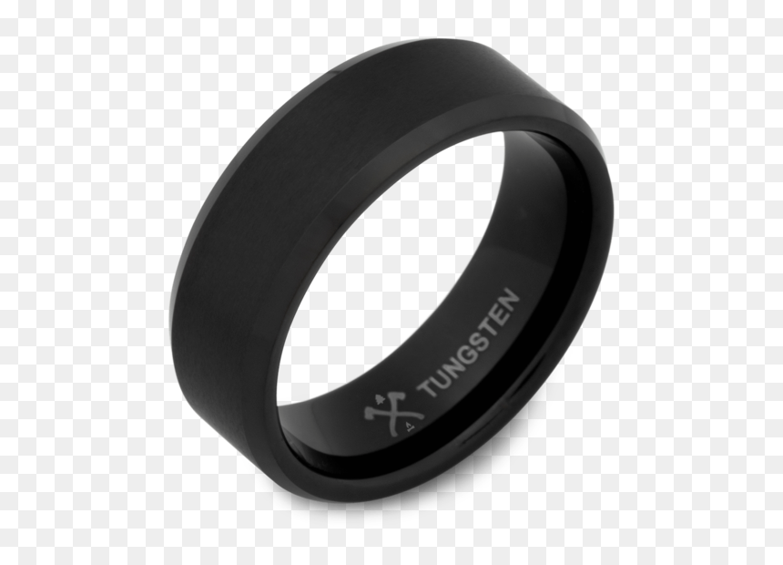 Bangle, HD Png Download - black ring png