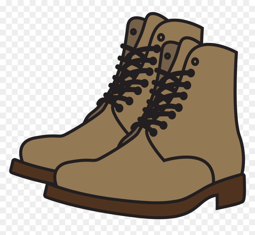 Vector Library Animation Drawing Shoe Men S Warm Brown - Bota Desenho Png, Transparent Png - animation png