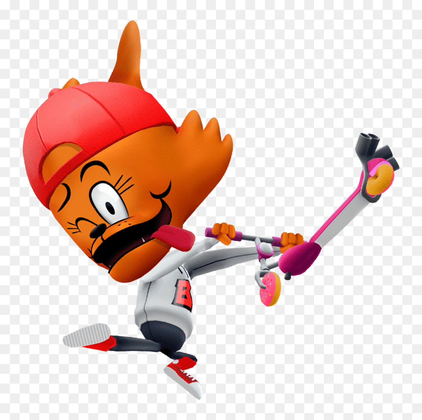 Page Ewa Scooter-tricks 900x, HD Png Download - jumping cat png