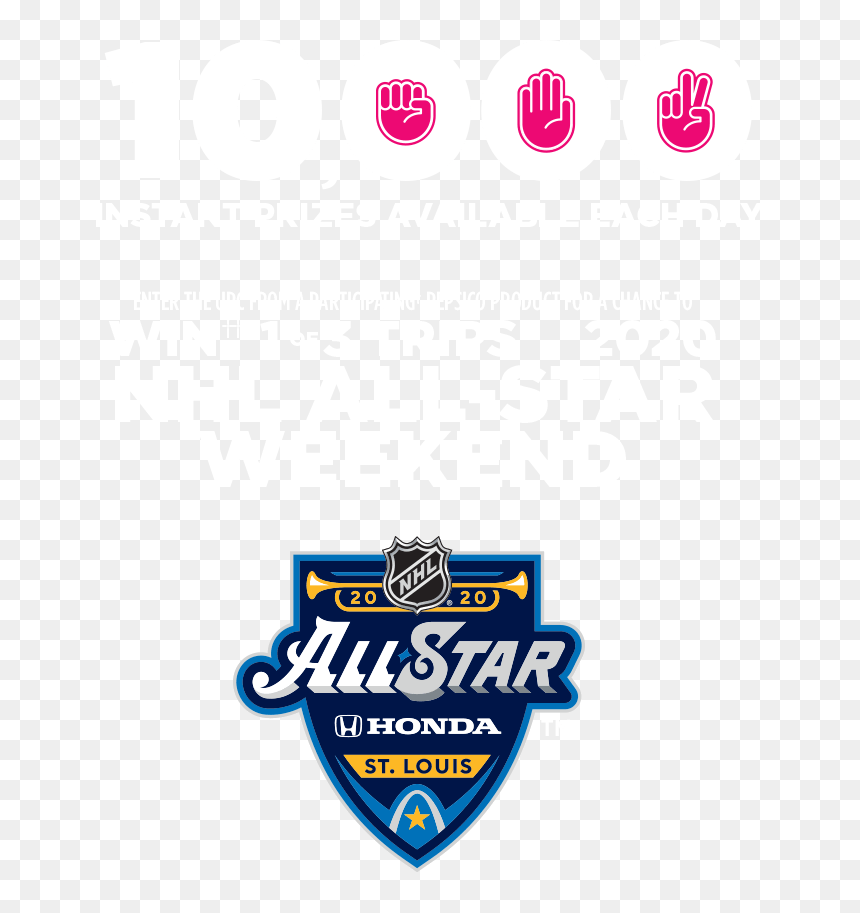 Over 10,000 Instant Winners Daily - 60th National Hockey League All-star Game, HD Png Download - prizes png