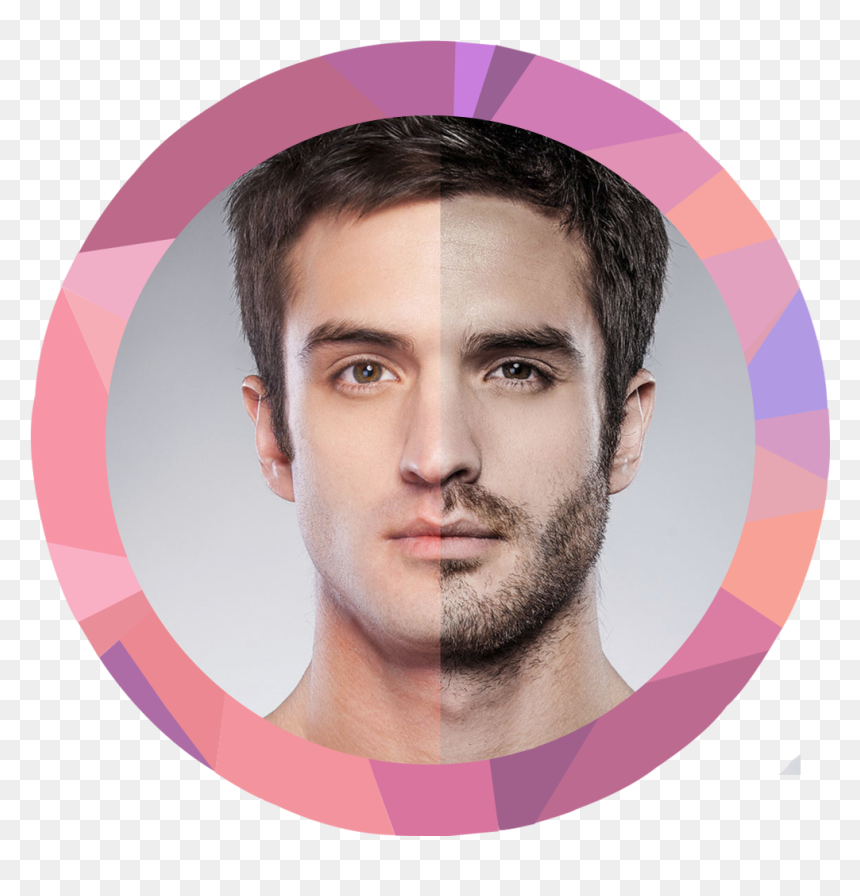 Outad Professional Men Liquid Beard Growth Pen Beard, HD Png Download - barba png