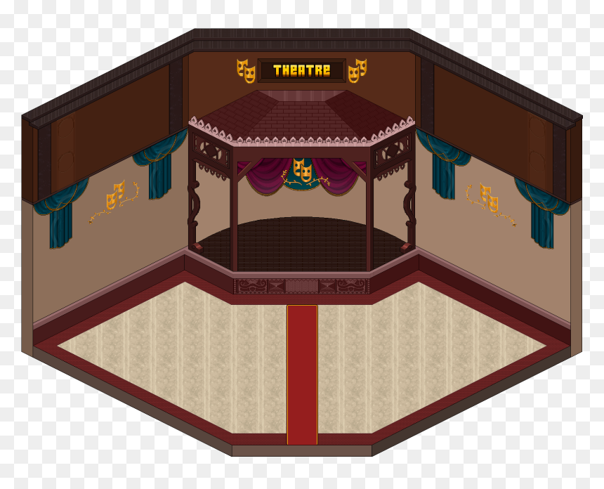 Theatre - Illustration, HD Png Download - theatre png