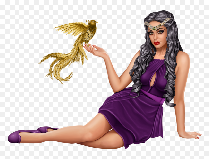Transparent Pregnant Witch Clipart - Girl 3d Png, Png Download - mujeres png