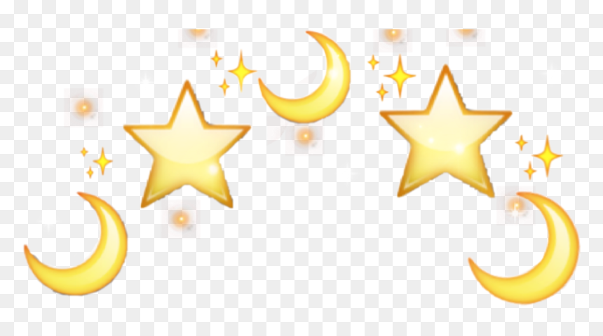 Tumblr Kawaii Emoji Kawaiipastelgoth - Crescent, HD Png Download - kawaii faces png